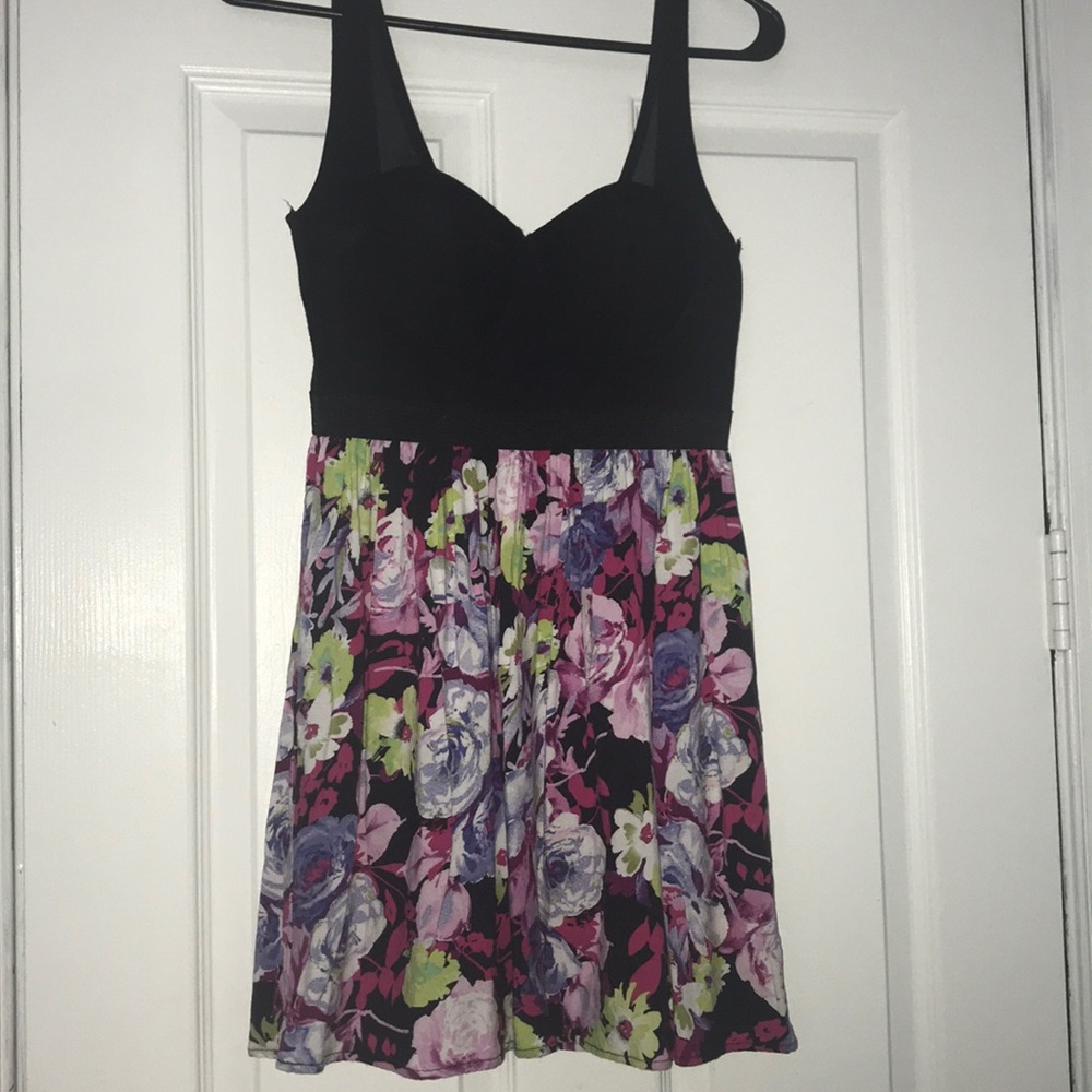 Material Girl floral dress